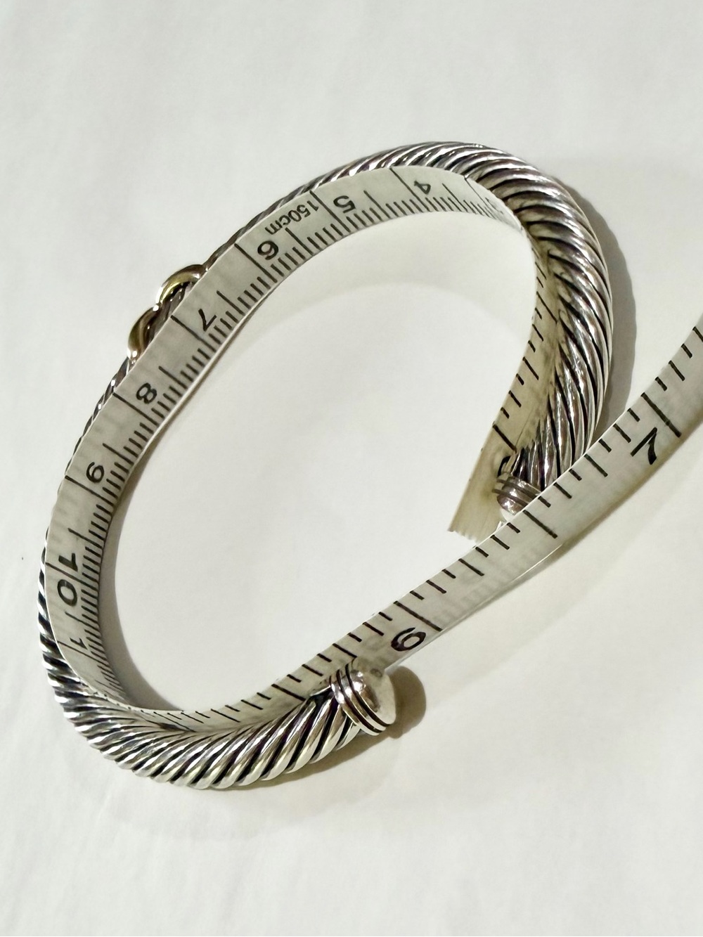 ❤️ David Yurman X Classic Cable Station Bracelet - Picture 10 of 10